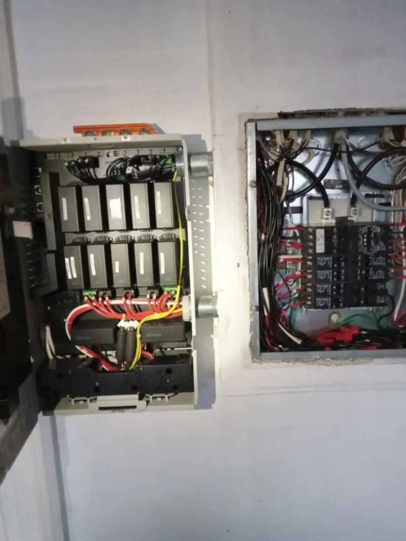 Electrical panel upgrade completed for Indoor Lighting Installation in Folcroft